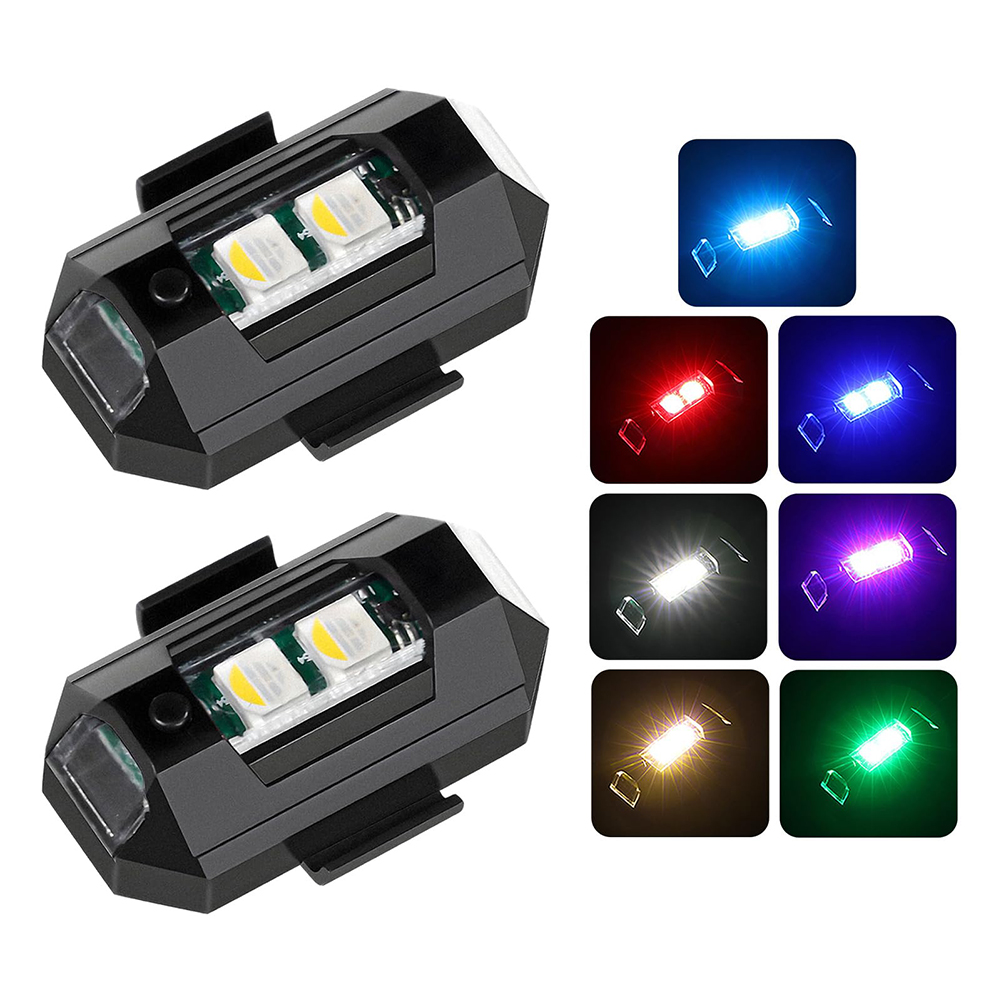 2PCS Mini LED Strobe Lights De - огляд і ціна Sos Light Strobe
