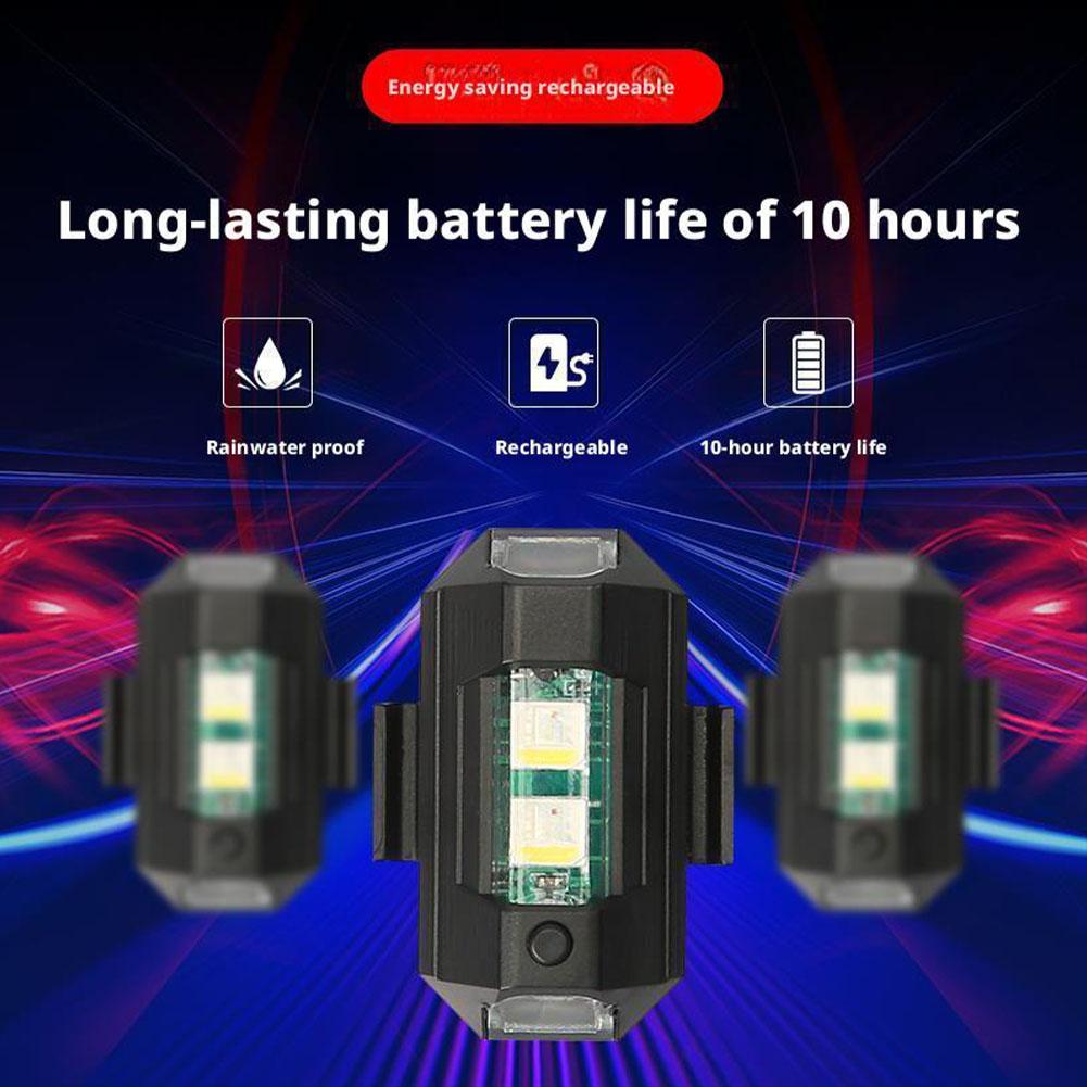 2PCS Mini LED Strobe Lights De - огляд і ціна Sos Light Strobe