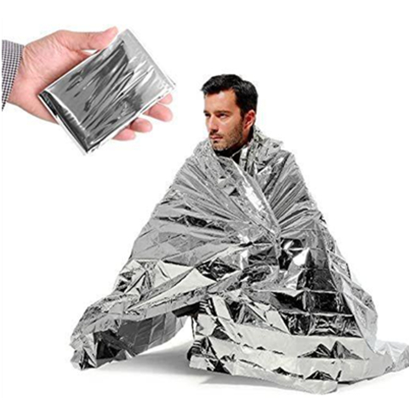 Emergent Blanket Mylar Thermal - огляд і ціна Emergency Mylar Tent