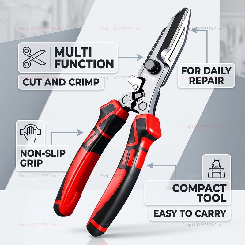 Multi Functional Electrician S - огляд і ціна Multi Tool Plier