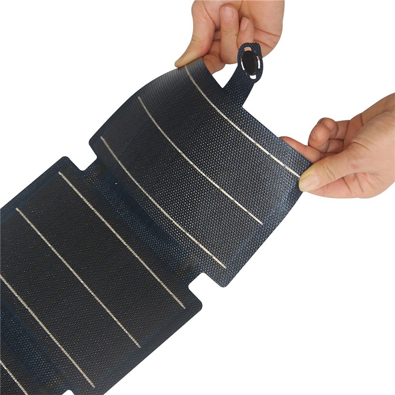 5 Folds Flexible Solar Charger - огляд і ціна Solar Emergency Charger
