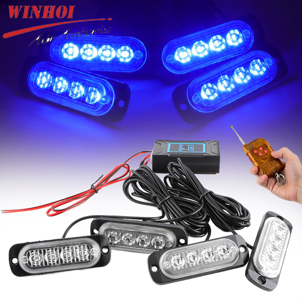 Wireless Grille LED Warning Li - огляд і ціна Sos Light Strobe