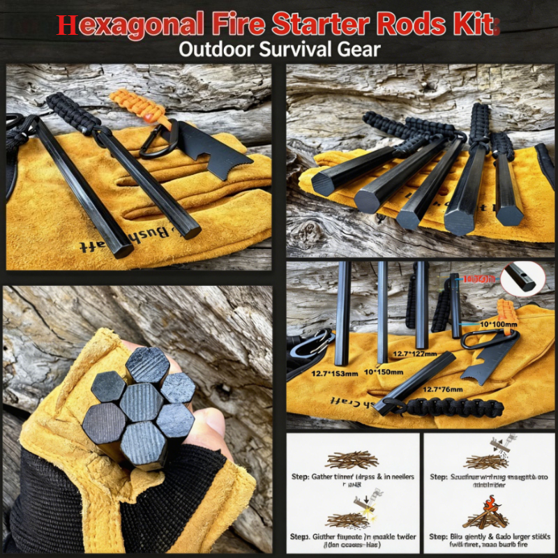 New Bear Grylls Professional M - огляд і ціна Magnesium Fire Starter