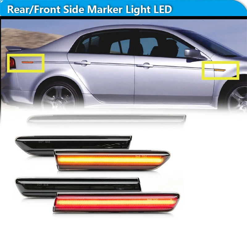 For Acura TL Car LED Front Rea - огляд і ціна Signal Flare Kit