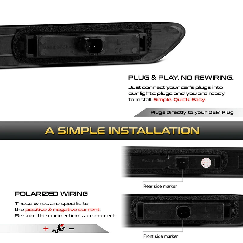 For Acura TL Car LED Front Rea - огляд і ціна Signal Flare Kit