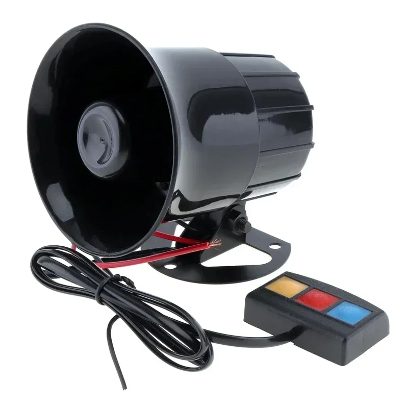 12V 3 Tone Sound Loud Car Horn - огляд і ціна Emergency Whistle Loud