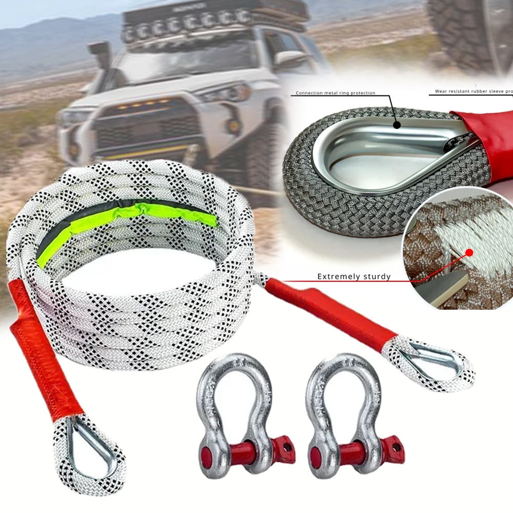 New Car Tow Strap 4x4 Offroad  - огляд і ціна Rescue Rope Throw