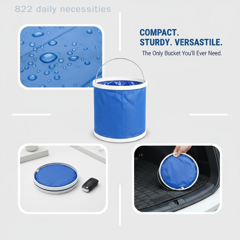 9L 13L Car Folding Bucket Oxfo - огляд і ціна Water Bag Collapsible