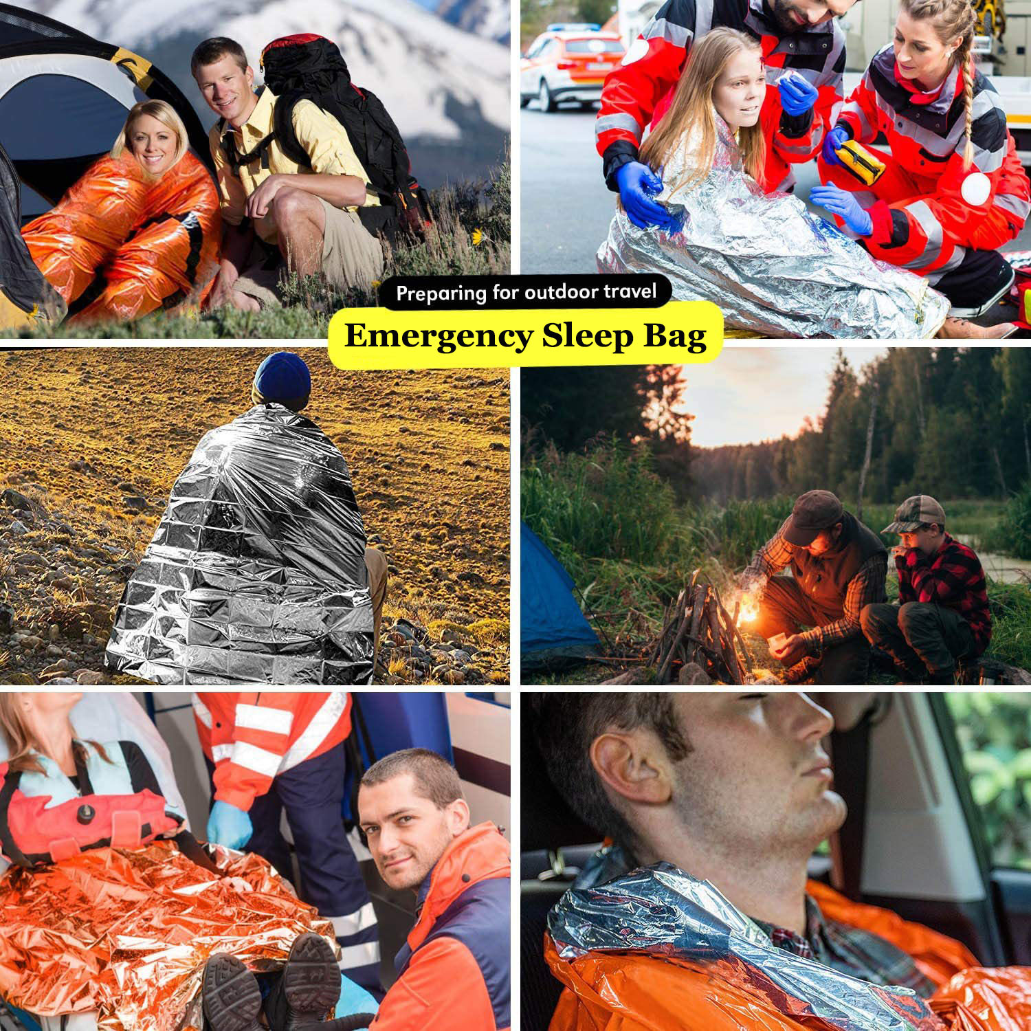 Portable Waterproof Emergency  - огляд і ціна Bivy Bag Emergency