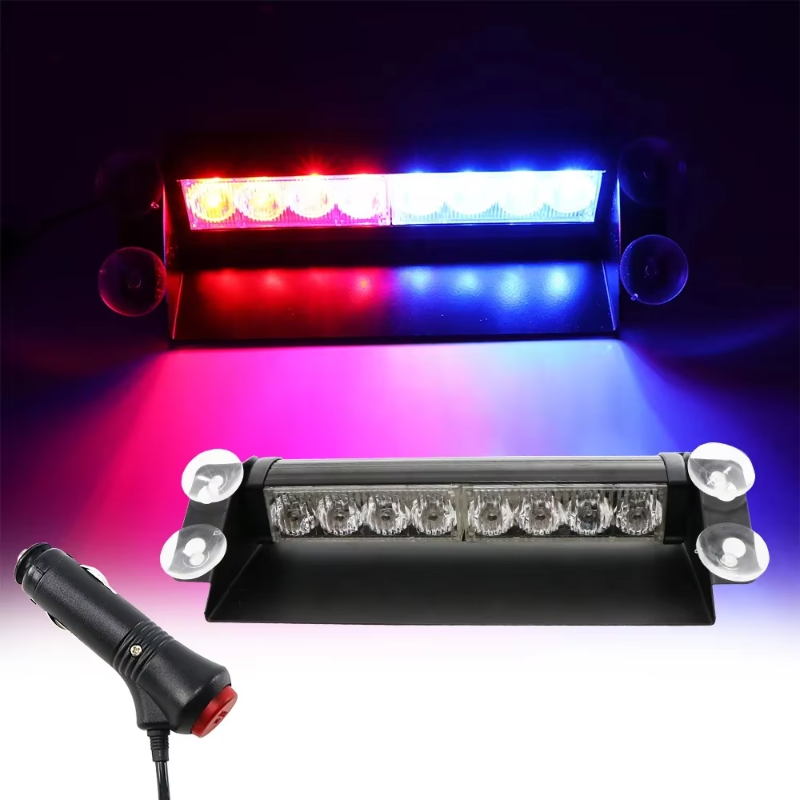 8 LED Universal Car Strobe Lig - огляд і ціна Sos Light Strobe