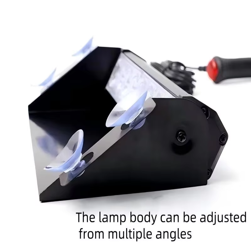 8 LED Universal Car Strobe Lig - огляд і ціна Sos Light Strobe