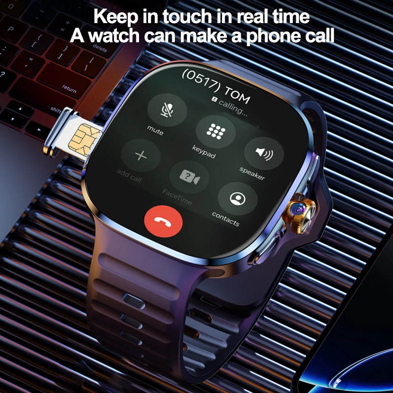 New Large Screen Smartwatch 4G - огляд і ціна Compass Lensatic