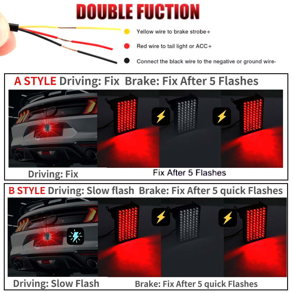 F1 Brake Light Rear Automotive - огляд і ціна Sos Light Strobe