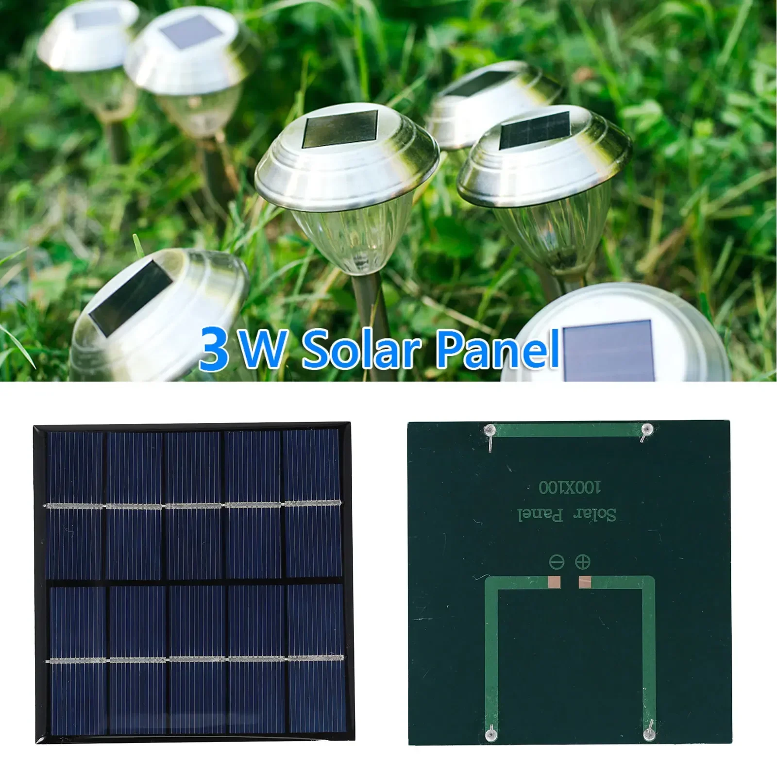 Solar Panel 3W 5V Solar Board  - огляд і ціна Solar Emergency Charger