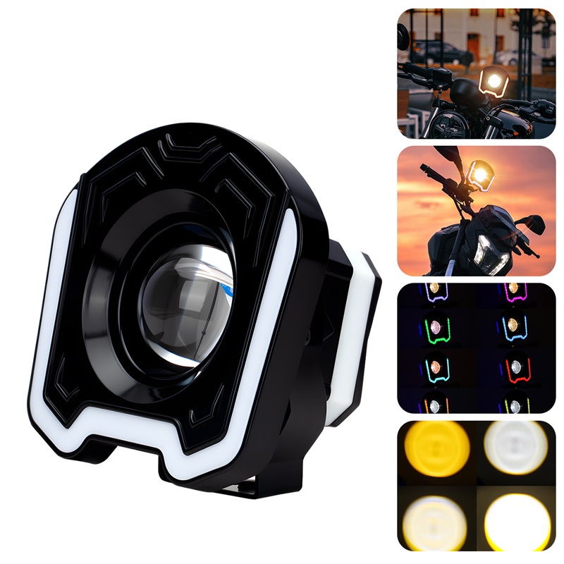 4inch Motorcycle LED Spotlight - огляд і ціна Sos Light Strobe
