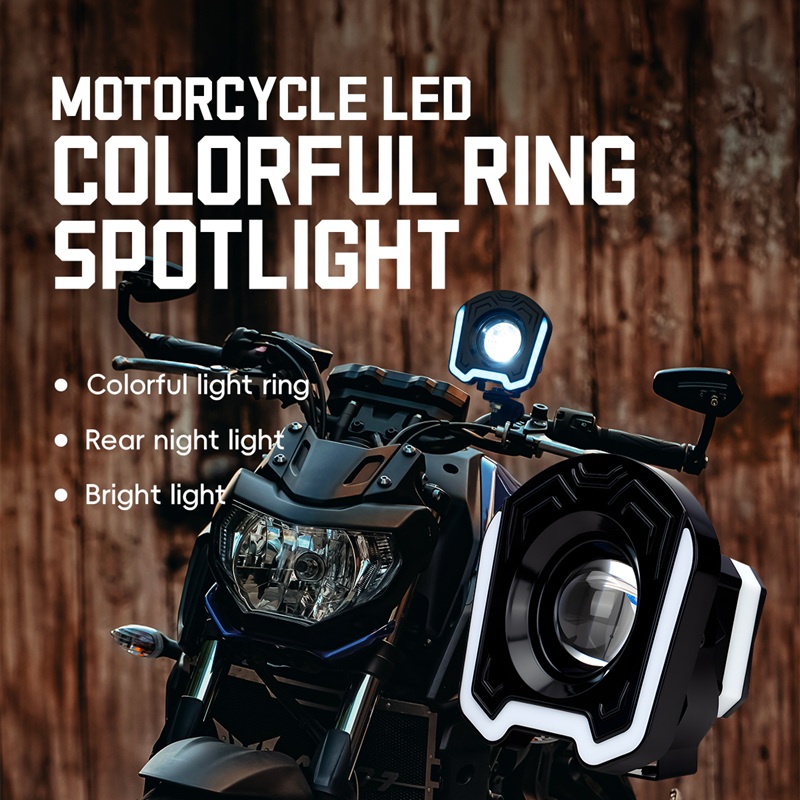 4inch Motorcycle LED Spotlight - огляд і ціна Sos Light Strobe