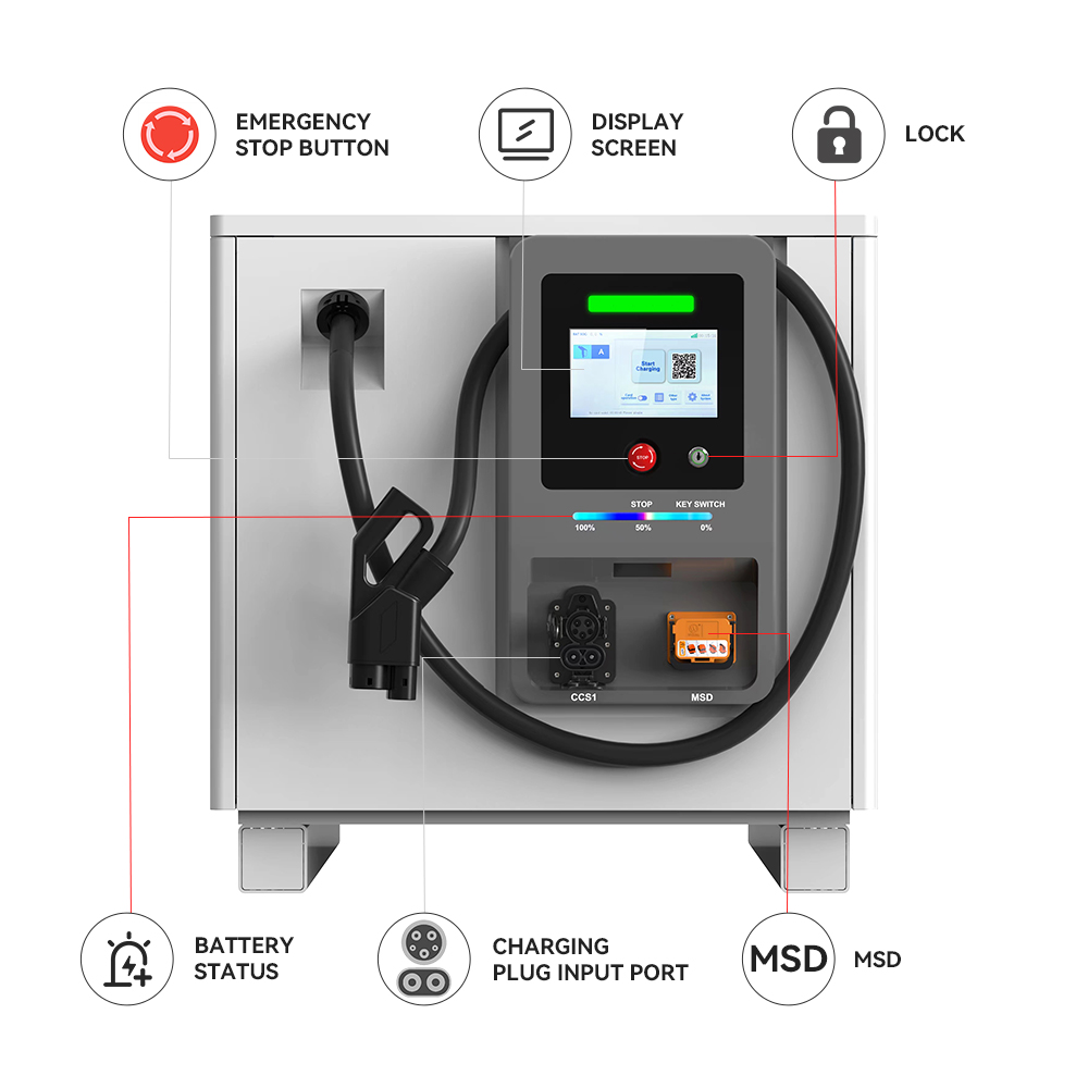 75KWH 141KWH Mobile Portable E - огляд і ціна Solar Emergency Charger