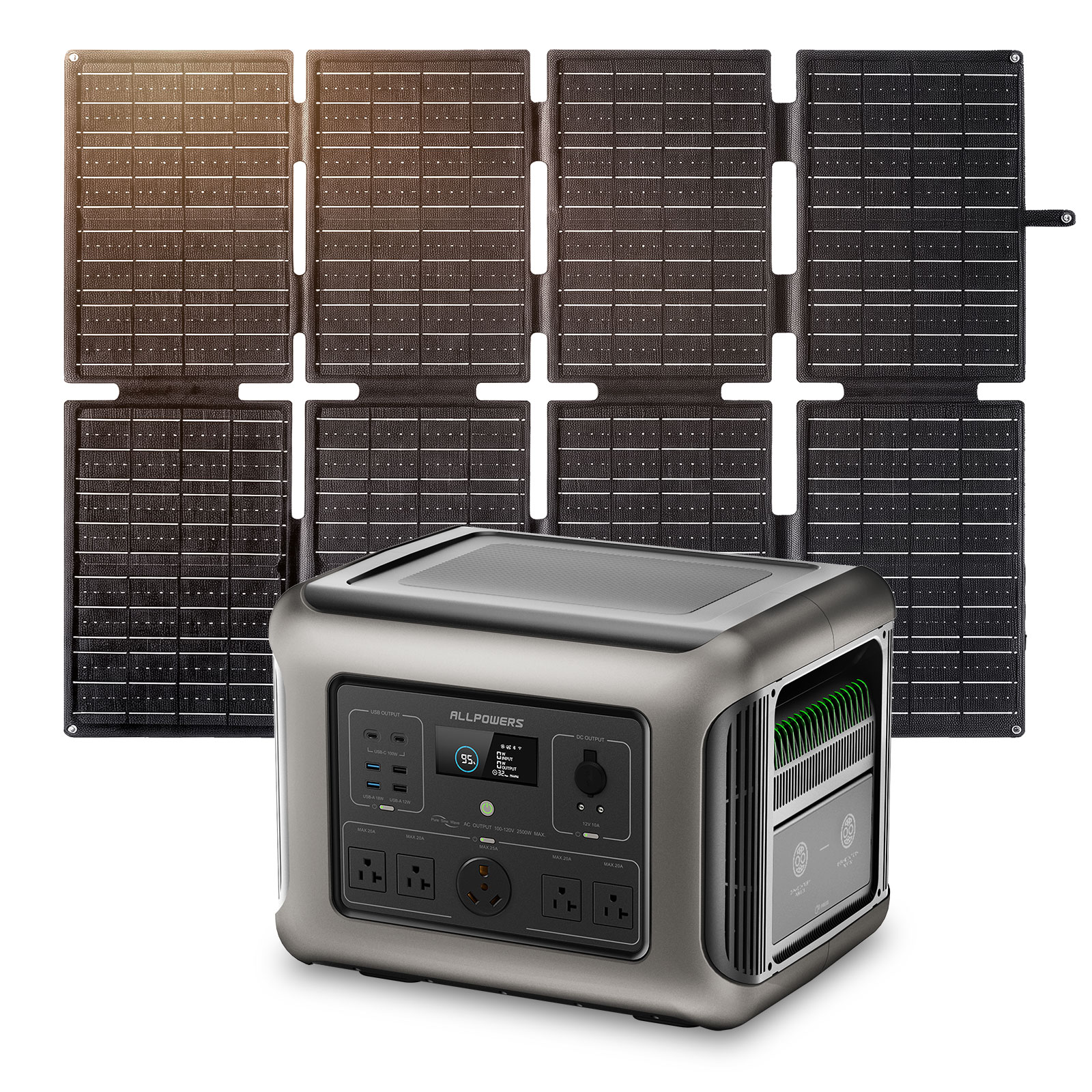 ALLPOWERS R2500 Portable Power - огляд і ціна Solar Emergency Charger