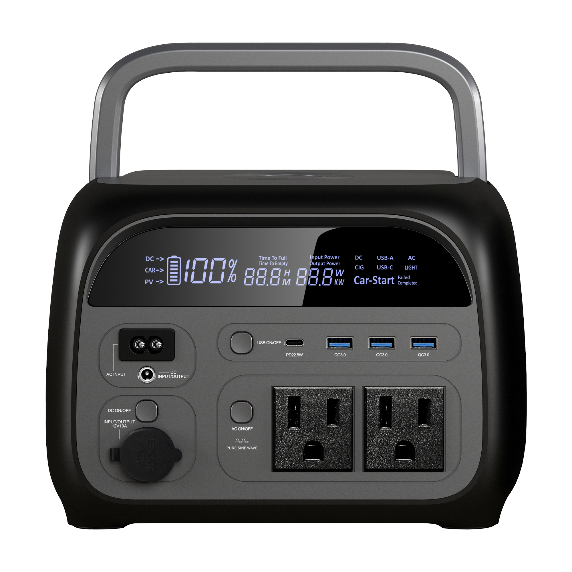 CTOLITY AP400 500W Portable Po - огляд і ціна Solar Emergency Charger