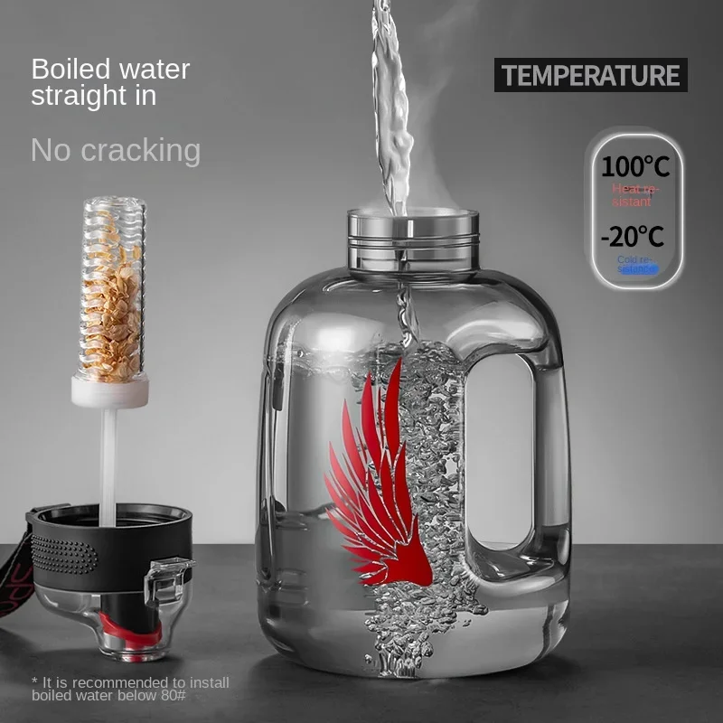 Larger Capacity 4L 5L Plastic  - огляд і ціна Water Purification Straw